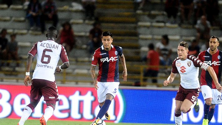 Erik Pulgar # 5 of Bologna FC  