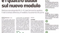 MV: “L’Udinese, il Milan e i quattro dubbi sul nuovo modulo”