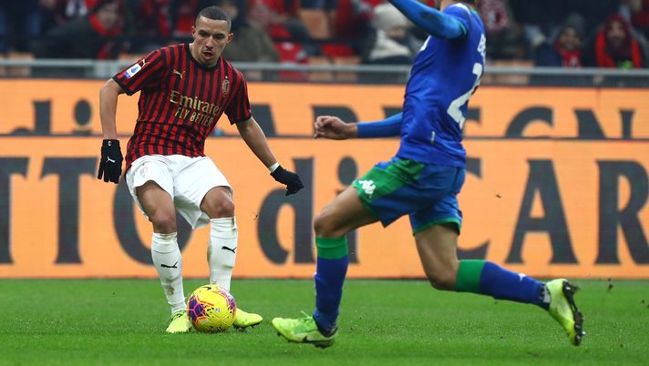 Ismael Bennacer in Milan-Sassuolo 0-0 del 15 dicembre 2019 (credits: GETTY Images) 