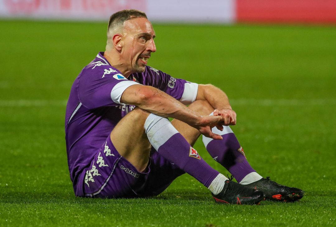  GERMOGLI PH: 3 MARZO 2021 FIRENZE STADIO ARTEMIO FRANCHI SERIE A FIORENTINA VS ROMA NELLA FOTO RIBERY 