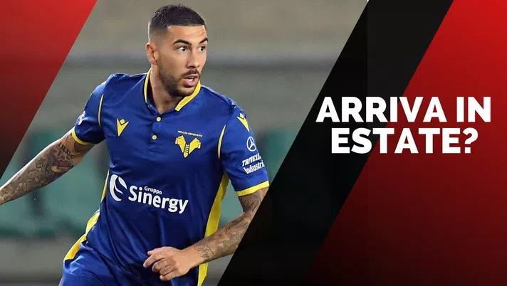 Mattia Zaccagni (centrocampista Hellas Verona), obiettivo di calciomercato del Milan | AC Milan News (Getty Images)