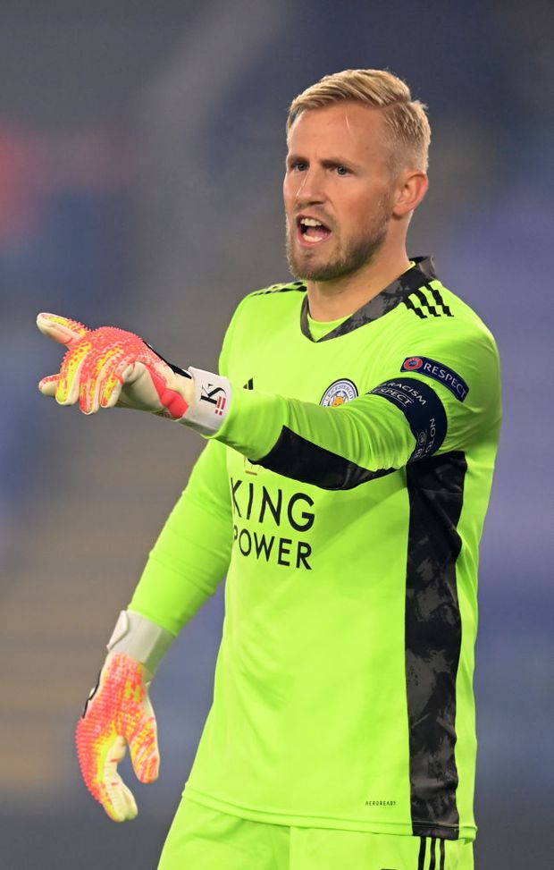 Kasper Schmeichel (Photo by Michael Regan/Getty Images) Kasper Schmeichel (Photo by Michael Regan/Getty Images)