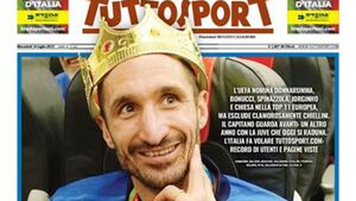 Prima Pagina, Tuttosport: “Oltraggio al re. Cairo a Belotti: ‘Voglio tenerti'” Prima Pagina, Tuttosport: “Oltraggio al re. Cairo a Belotti: ‘Voglio tenerti'”