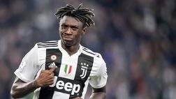 Juventus, la sofferenza di Kean con Ronaldo