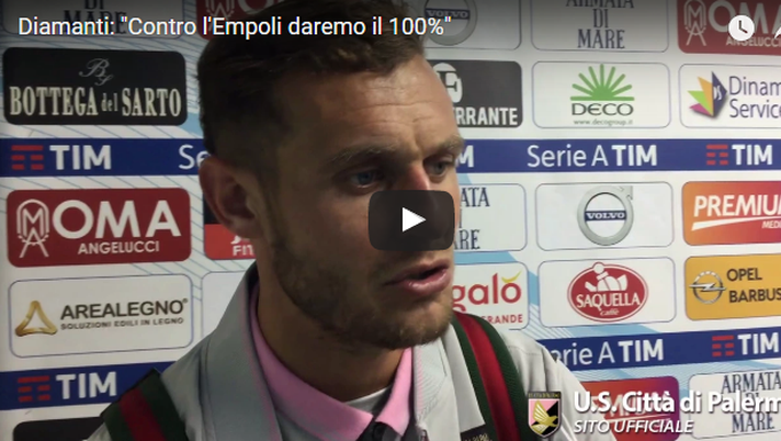 VIDEO, Diamanti: “Paracadute? Onoreremo maglia e campionato, è normale sia così” VIDEO, Diamanti: “Paracadute? Onoreremo maglia e campionato, è normale sia così”