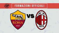 Roma-Milan, le formazioni ufficiali: Diaz in panchina, Ibrahimovic dal 1′