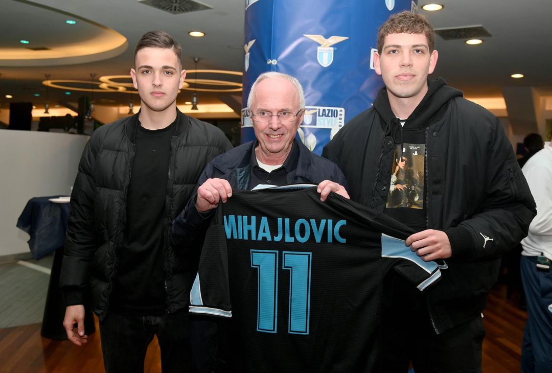 Eriksson e i figli di Mihajlovic