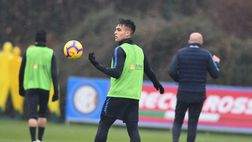 Lautaro su Instagram: “Settimana lunga per lavorare e preparare la partita. Forza Inter”