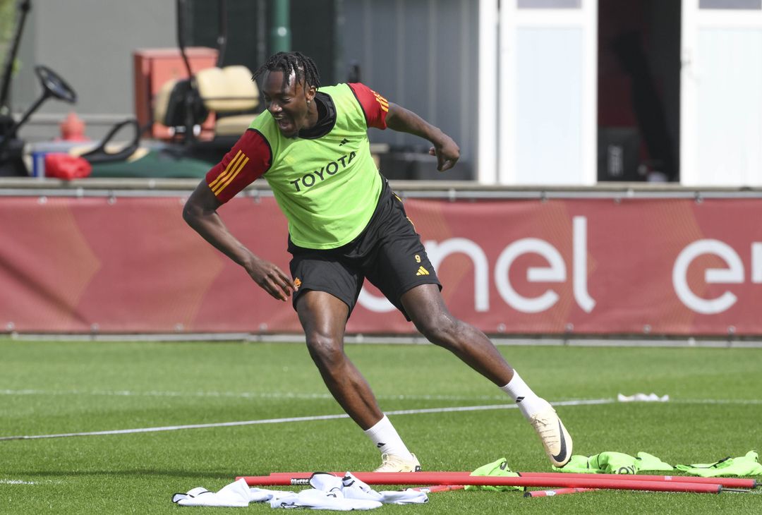 Roma, l’allenamento a due giorni dal Milan – FOTOGALLERY - immagine 24