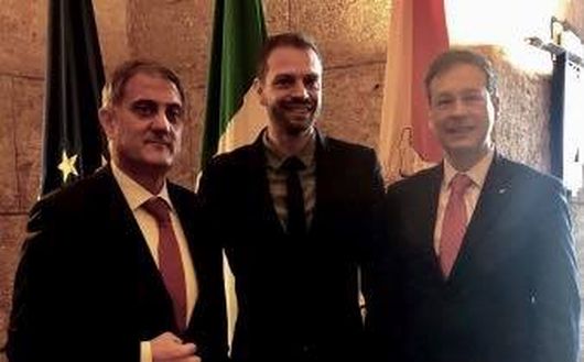 Giovanni Ardizzone, Paul Baccaglini e Giuseppe Lupo Giovanni Ardizzone, Paul Baccaglini e Giuseppe Lupo