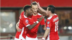 Austria-Malta 2-1, tanto gioco per gli austriaci ma pochi goal