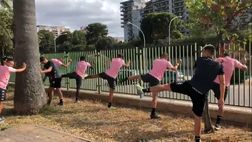 VIDEO Palermo, i rosa allo “Stadio delle Palme”: stretching per la squadra di Filippi