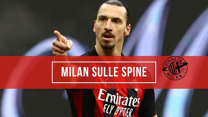 Zlatan Ibrahimovic, attaccante del Milan (Getty Images) 