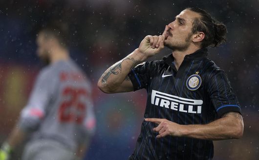 Daniel Osvaldo esulta dopo il gol contro la Roma (Fonte: www.diretta-inter.it) Daniel Osvaldo esulta dopo il gol contro la Roma (Fonte: www.diretta-inter.it)