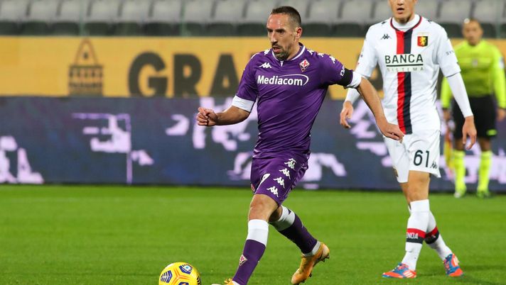 GERMOGLI PH: 7 DICEMBRE 2020 FIRENZE STADIO ARTEMIO FRANCHI SERIE A FIORENTINA VS GENOA NELLA FOTO RIBERY 