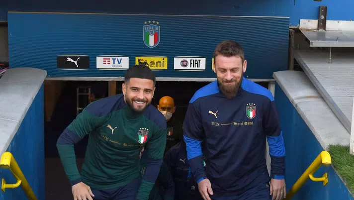 Lorenzo Insigne e Daniele De Rossi (Photo by Claudio Villa/Getty Images)