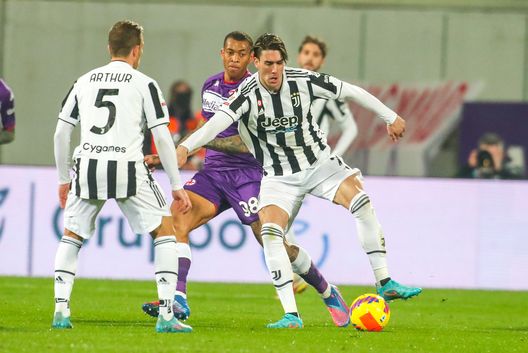 GERMOGLI PH: 2 MARZO 2022 FIRENZE STADIO ARTEMIO FRANCHI SERIE A FIORENTINA VS JUVENTUS NELLA FOTO VLAHOVIC Ferrara scrive: “Sfortuna e sofferenza. Poveri tifosi compresi dall’Altissimo”- immagine 2