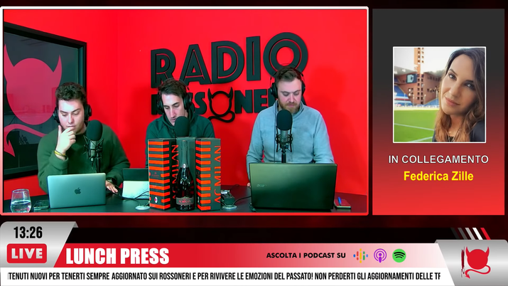 Milan Federica Zille a Radio Rossonera sulla Coppa d'Africa: ultime news AC Milan