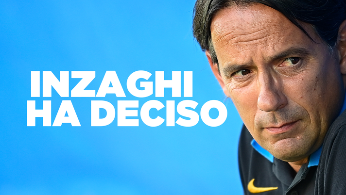 Simone Inzaghi ha deciso