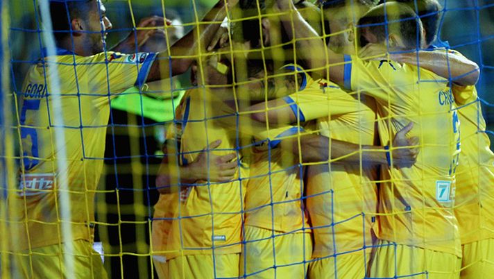 Il Frosinone festeggia un gol (credits: GETTY images) 