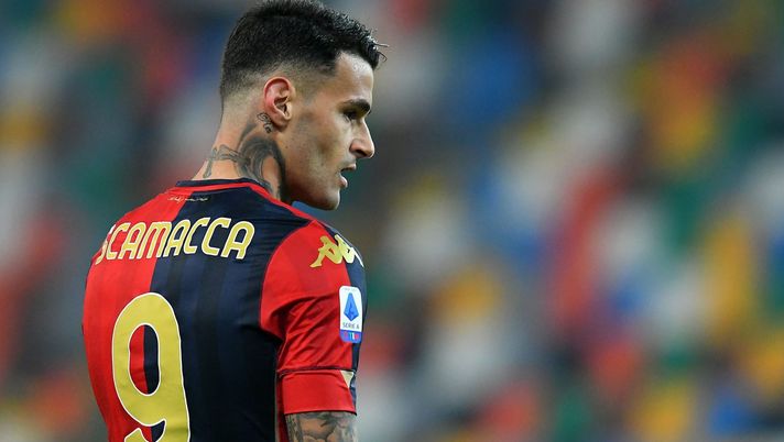 Gianluca Scamacca (attaccante Genoa), obiettivo di calciomercato del Milan | AC Milan News (Getty Images) 