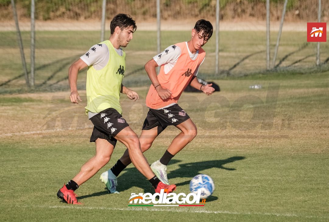 FOTO RITIRO PALERMO, la squadra di mister Baldini si allena a Boccadifalco (Gallery) - immagine 84