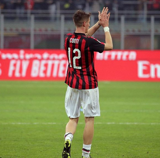  Andrea Conti, terzino del Milan, Instagram Conti 