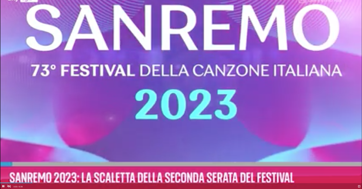 VIDEO Sanremo 2023, da Albano e Ranieri ai Black Eyed Peas scaletta 2ª