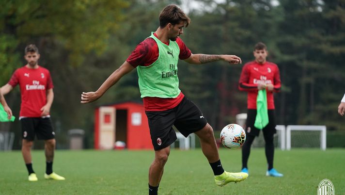 Lucas Paquetà a Milanello, @acmilan Lucas Paquetà a Milanello, @acmilan