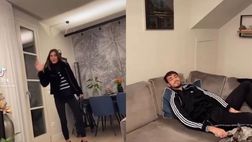 VIDEO / Castrovilli e fidanzata si divertono su Tik Tok: “Ci facciamo ridere da soli”