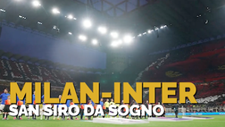 VIDEO Milan-Inter, San Siro da brividi: le coreografie per la semifinale di Champions