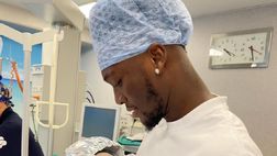 FOTO – Roma, Abraham è diventato papà: è nato il piccolo Amari