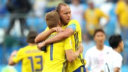 Russia 2018, Svezia-Corea del Sud 1-0: il tabellino