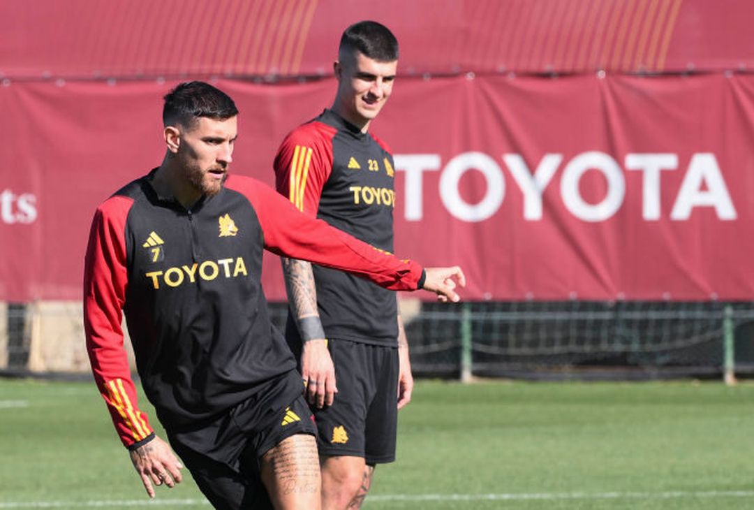 Roma, l’allenamento a due giorni dal Cagliari – FOTO GALLERY - immagine 23