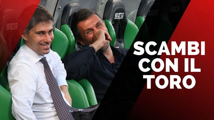 Frederic Massara (direttore sportivo AC Milan) e Paolo Maldini (direttore tecnico AC Milan) | Calciomercato AC Milan News (Getty Images) 