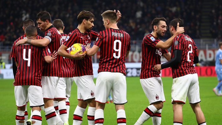L'esultanza del Milan per un gol a 'San Siro' (credits: GETTY Images) 