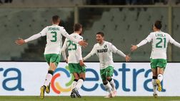 Berardi-gol, Consigli para anche un rigore: il Sassuolo supera la Fiorentina al Franchi