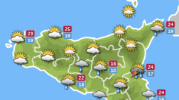 Meteo, Palermo: poco nuvoloso e pioggia assente, le previsioni di venerdì 22 ottobre