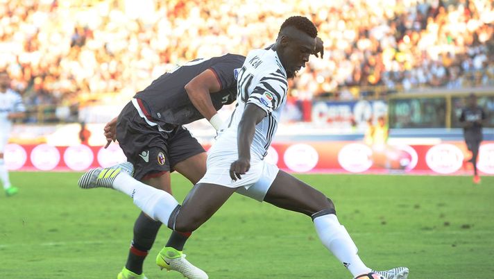 BOLOGNA, ITALY - MAY 27: Moise Kean of Juventus FC in action during the Serie A match between Bologna FC and Juventus FC at Stadio Renato Dall'Ara on May 27, 2017 in Bologna, Italy. (Photo by Mario Carlini / Iguana Press/Getty Images) BOLOGNA, ITALY - MAY 27: Moise Kean of Juventus FC in action during the Serie A match between Bologna FC and Juventus FC at Stadio Renato Dall'Ara on May 27, 2017 in Bologna, Italy. (Photo by Mario Carlini / Iguana Press/Getty Images)