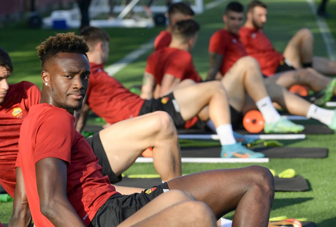 Roma, allenamento di rifinitura in vista del Bologna – FOTO GALLERY- immagine 1