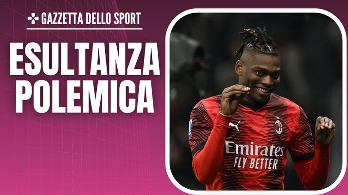 Rafael Leao AC Milan Milan-Atalanta 1-1 Serie A 2023-2024