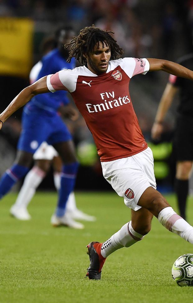  Mohamed Elneny, centrocampista dell'Arsenal (Getty Images) 