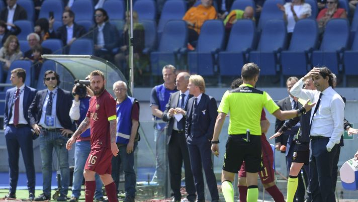 DE ROSSI LAZIALI POLEMICI