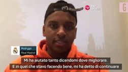 VIDEO Real Madrid, Rodrygo: “Stimo Ancelotti. Quando gioco male me lo fa notare…”