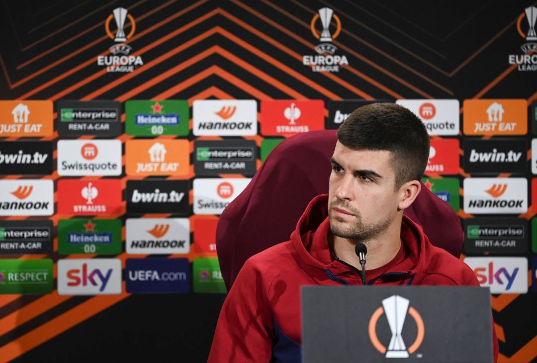 Mourinho e Mancini in conferenza stampa in vista di Roma-Salisburgo – FOTO GALLERY - immagine 16