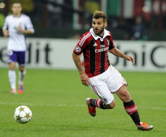  Antonio Nocerino con il Milan nella stagione 2011-2012 (credits: GETTY Images) 