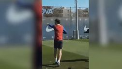 VIDEO/ Marcos Alonso: canestro impossibile coi piedi