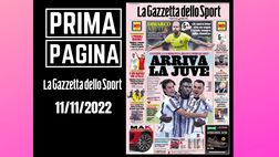 Prima pagina Gazzetta dello Sport: “Arriva la Juve”