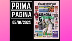Prima pagina Gazzetta dello Sport: “Signora 6 tremenda”