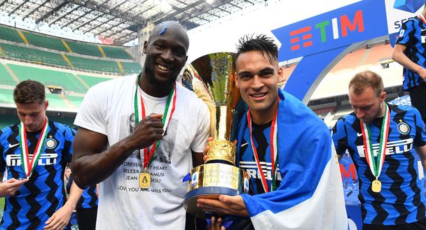Getty Images Lukaku Lautaro Inter tridente